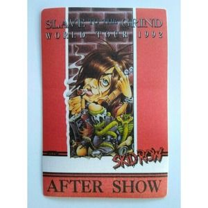Skid Row Backstage Pass Original 1992 Slave To The Grind Hard Rock After Show